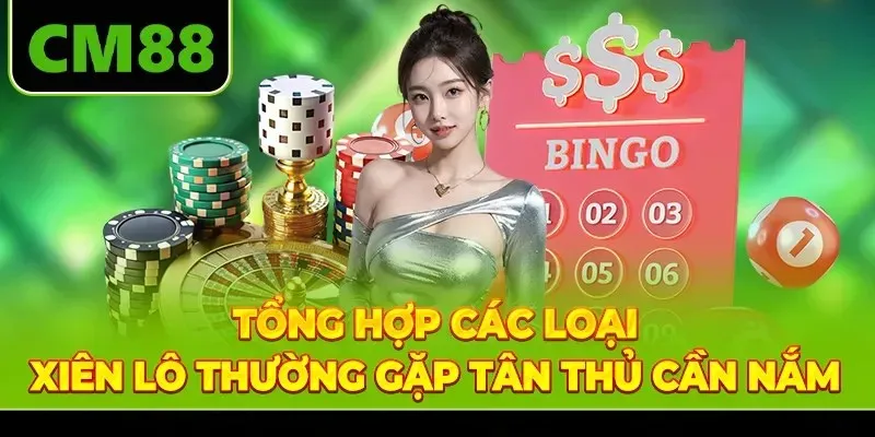 Tổng hợp các loại xiên lô thường gặp tân thủ cần nắm